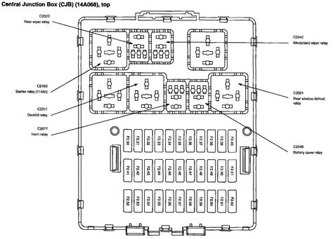 Ford Focus cigar box diagram